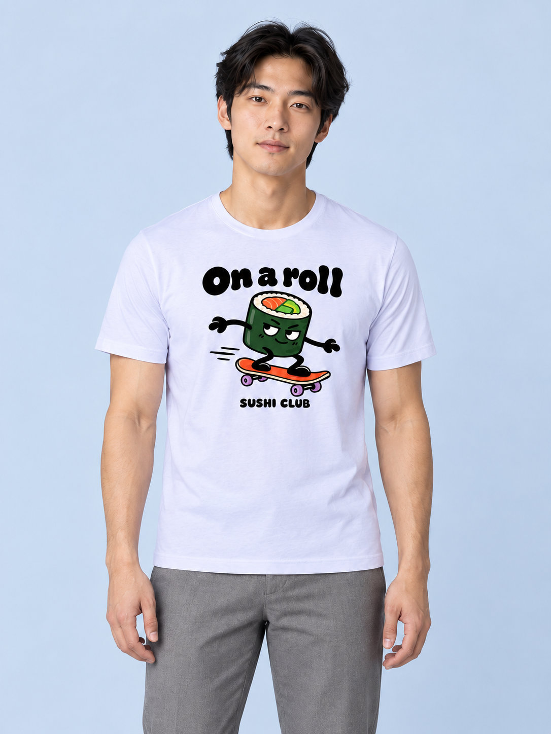 On a roll tee