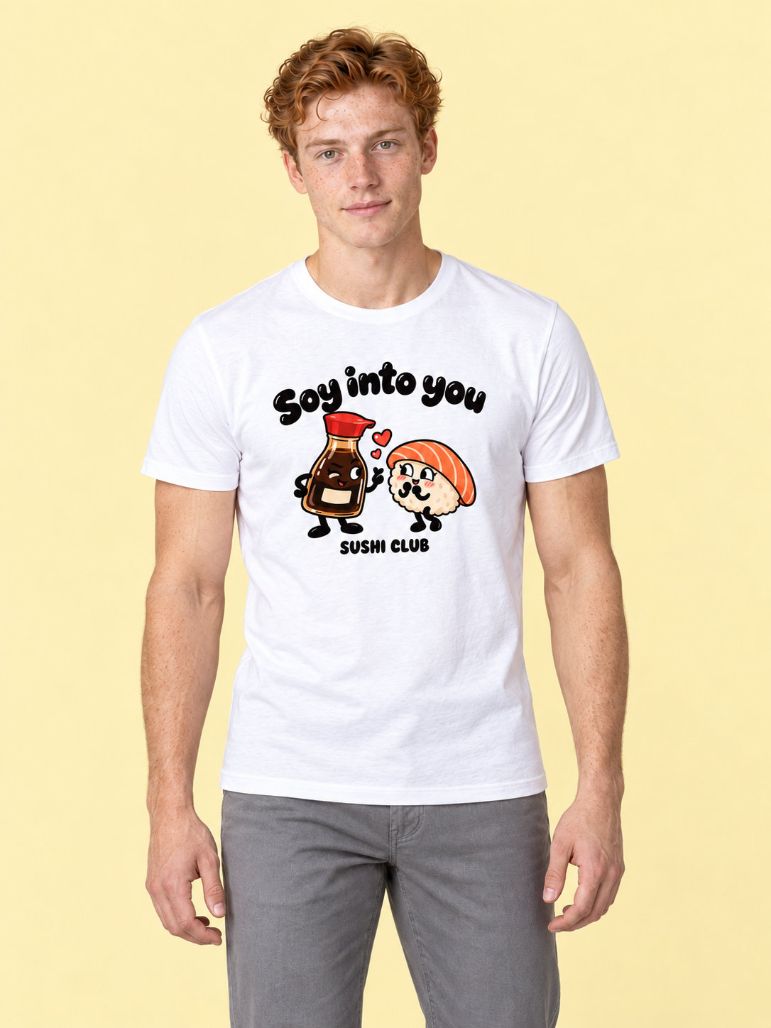 Soy into you tee