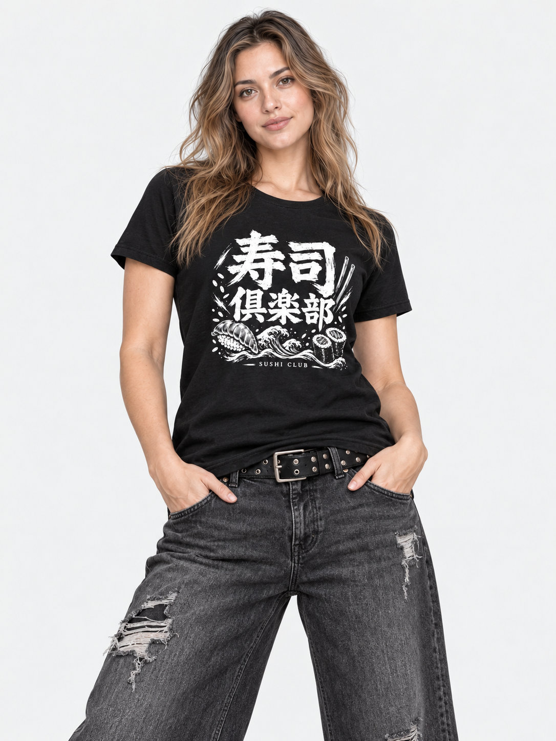 Sushi Club Kanji tee