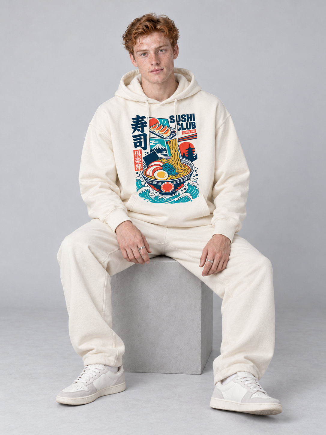 Tokyo Pop Ramen oversize hoodie